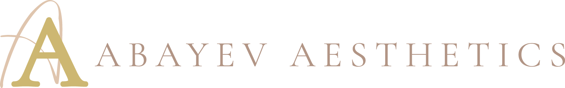 Das Logo der Website abayev-aesthetics.com